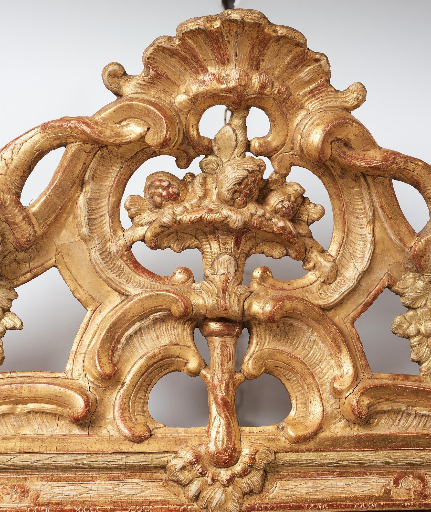 SPEGEL, av Johan Åkerblad (mästare i Stockholm 1758-1799), rokoko, 1770-tal.