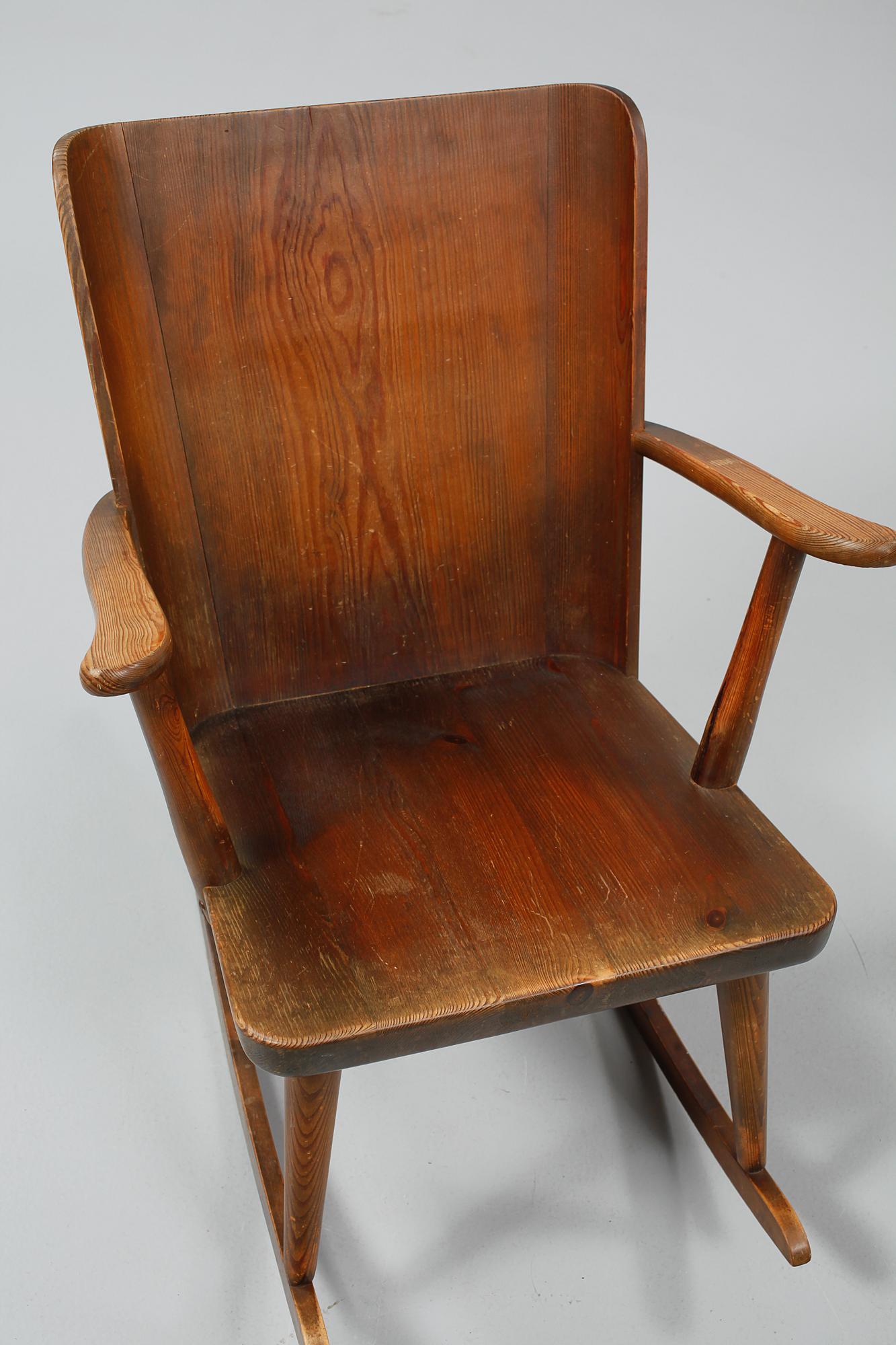 GUNGSTOL, "513", AB Karl Andersson & Söner Möbelfabrik, Huskvarna, omkring 1900-talets mitt.