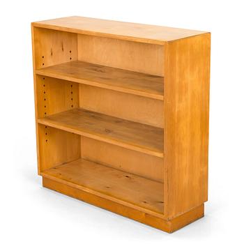 Aino Aalto, kirjahylly /kirjakaappi,  malli 408, O.Y. Huonekalu- ja Rakennustyötehdas A.B, 1950-luvun alku.