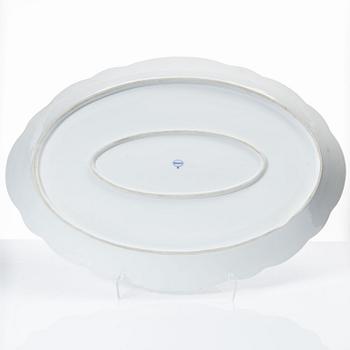 Serveringsfat, porslin, Meissenstadt, Tyskland.