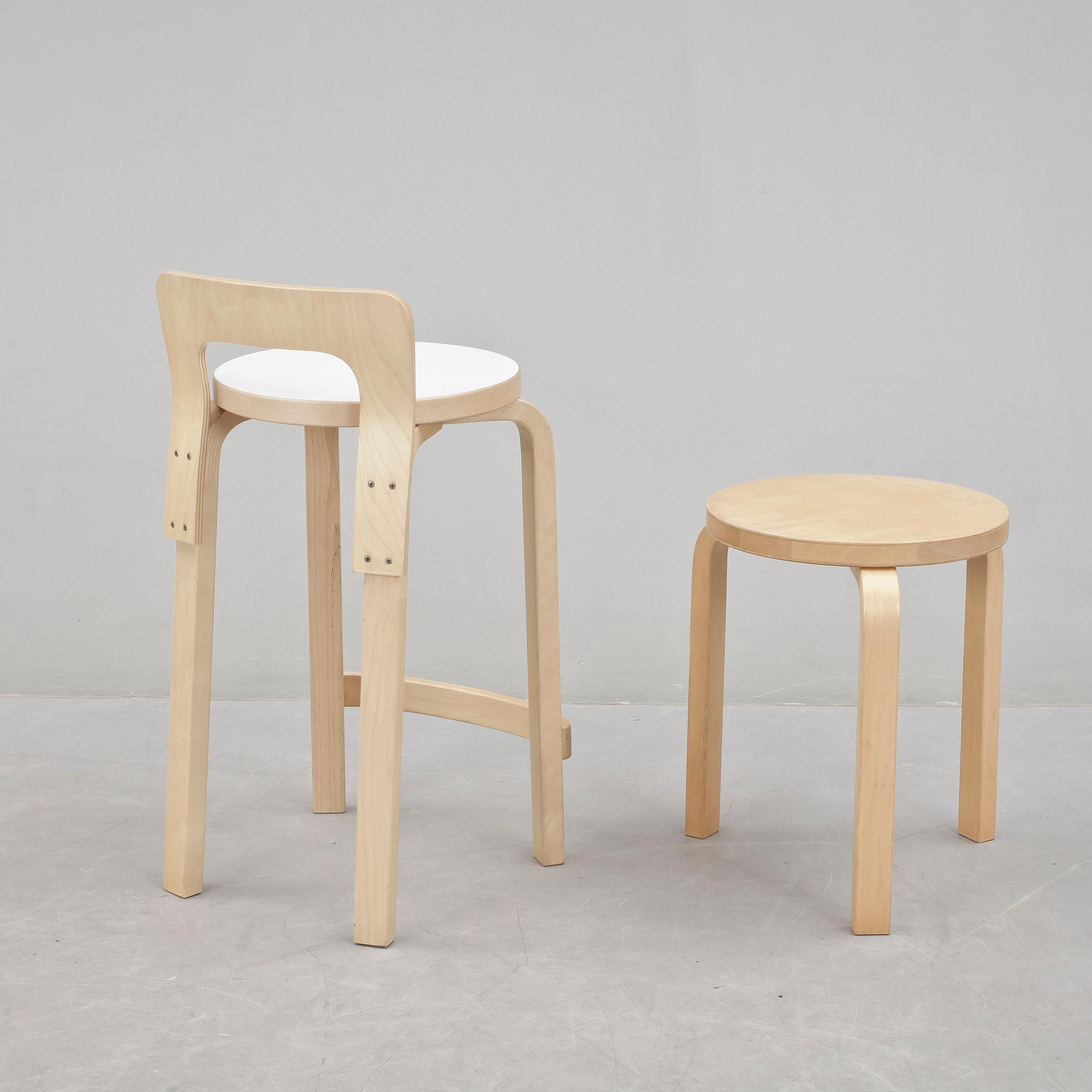 PALLAR, 2 st, Alvar Aalto, Artek.