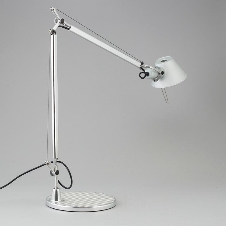 A pair of "Tolomeo", Michele De Lucchi and Giancarlo Fassina for Artemide italian table lamps.