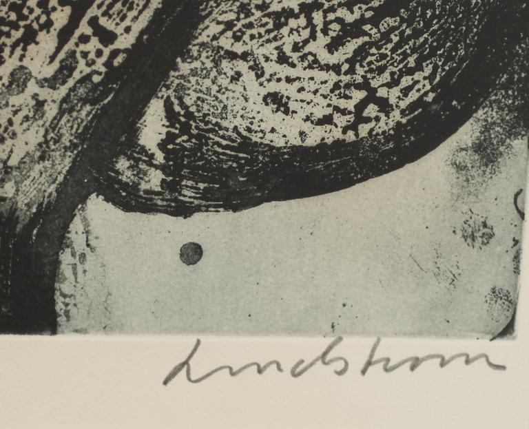 BENGT LINDSTRÖM, etsning/akvatint, sign och numr 35/90.