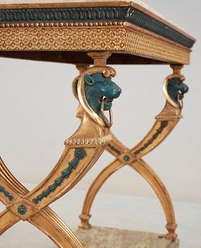 KONSOLBORD. Sengustavianskt stockholmsarbete, 1800- talets början.