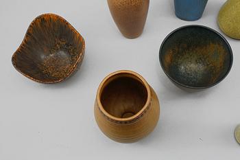 PARTI STENGODS, 8 delar, Gunnar Nylund, Rörstrand, 1900-talets andra hälft.