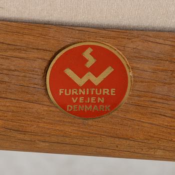 Jörgen & Nanna Ditzel, a pair of 'Kitani ND-01' armchairs, Willadsen, Vejen, Denmark, 1950s.