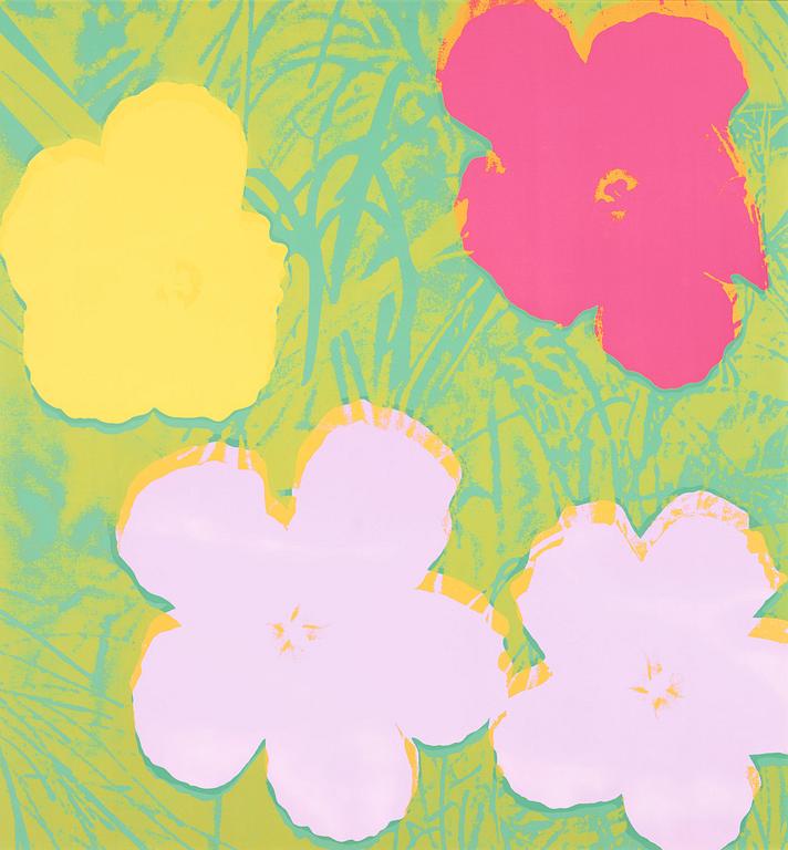 Andy Warhol, "Flowers".