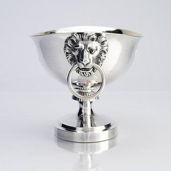 Simson Ryberg, uppsatsskål, silver, Stockholm 1796. Sengustaviansk.