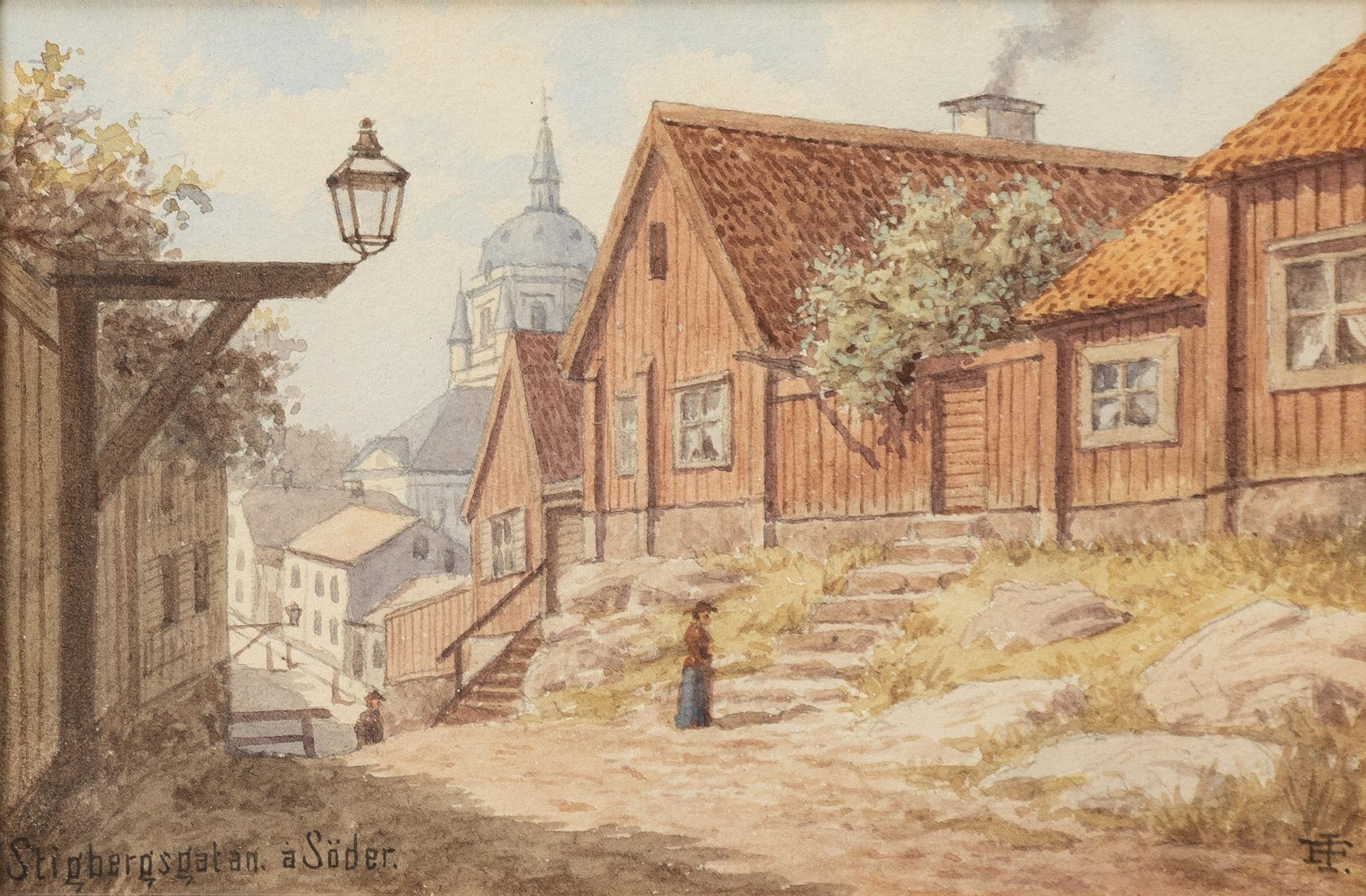 Fredrik Isberg, "Stigbergsgatan in Söder".
