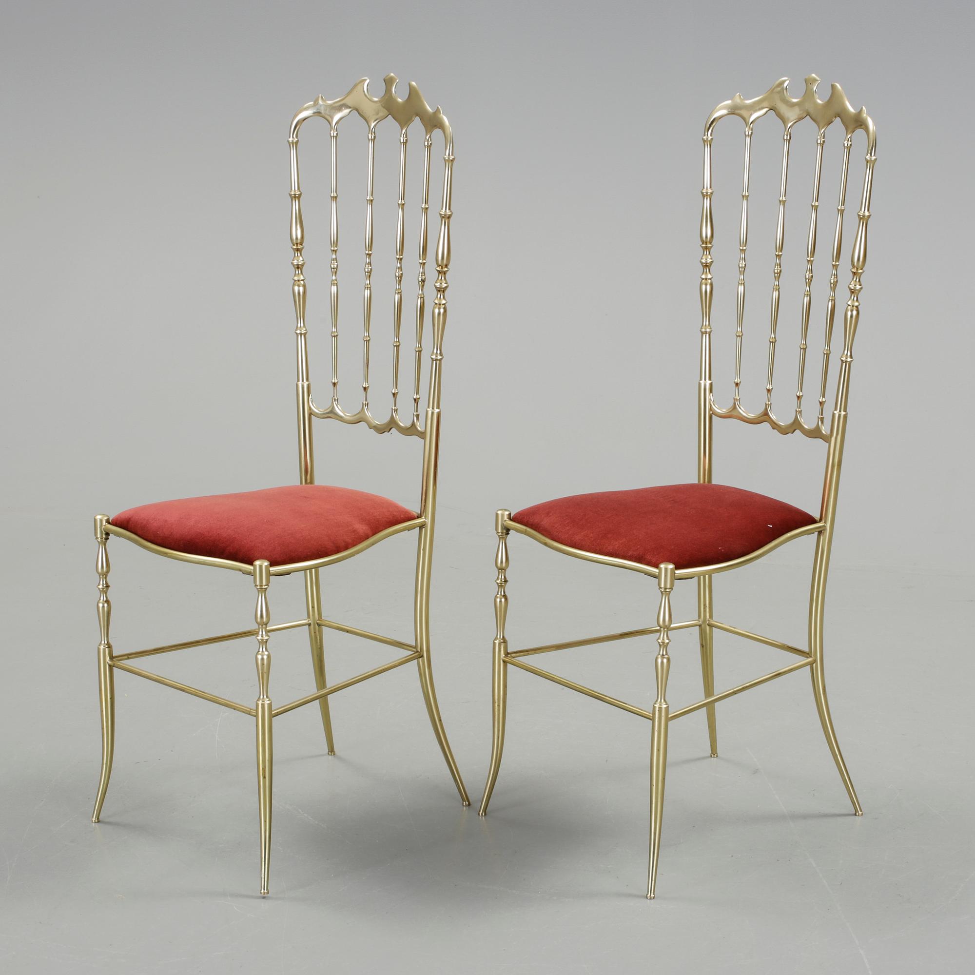 STOLAR, 2 st, Chiavari, Italien, 1900-talets mitt.