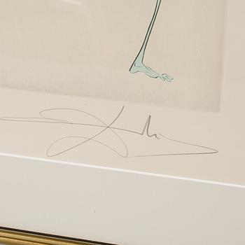 SALVADOR DALI, litografi, signerad och numrerad 15/300.