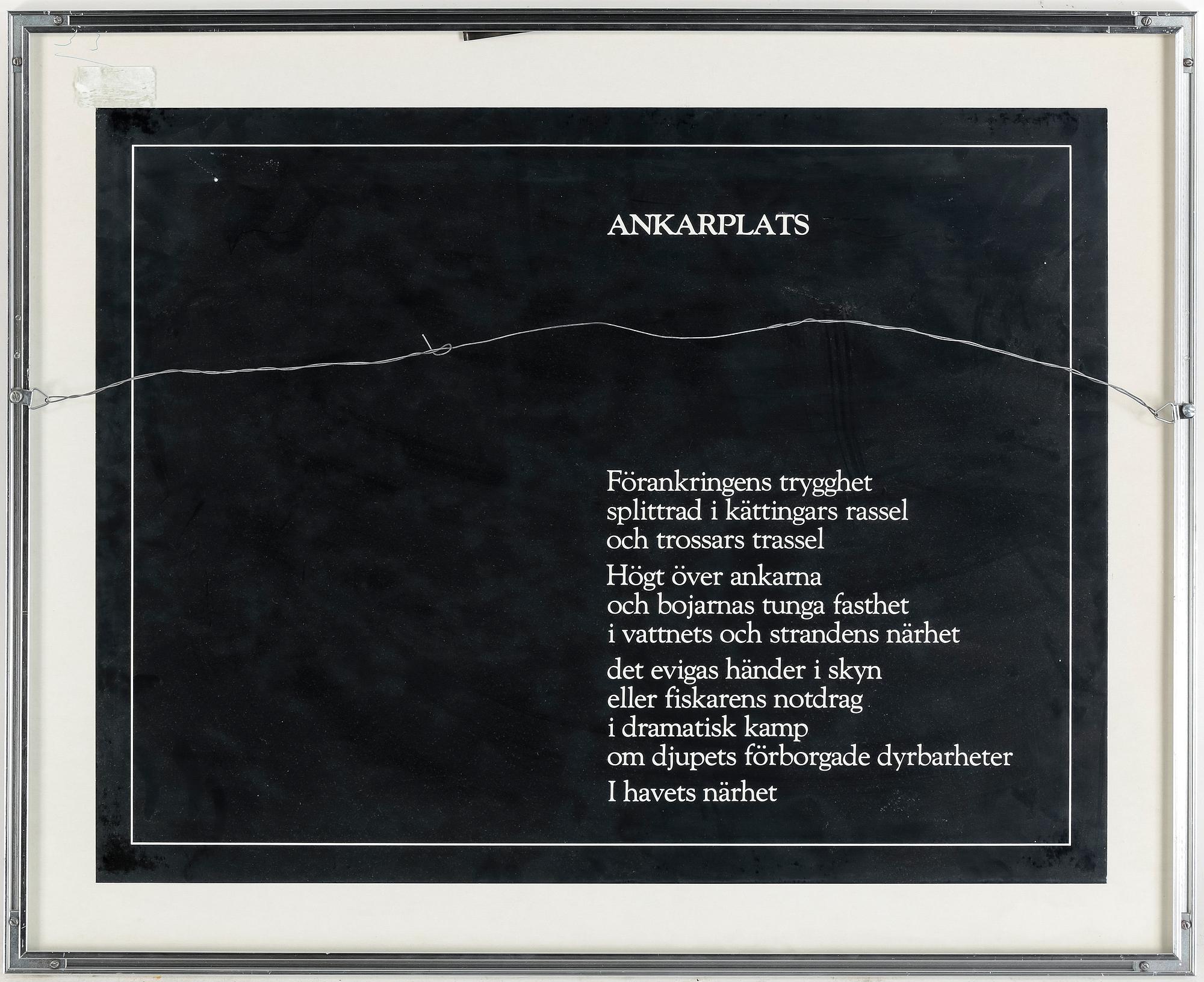 AXEL OLSON, litografi, signerad numrerad 214/260.