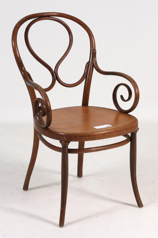 KARMSTOL, Thonet-stil, 1900-talets första del.