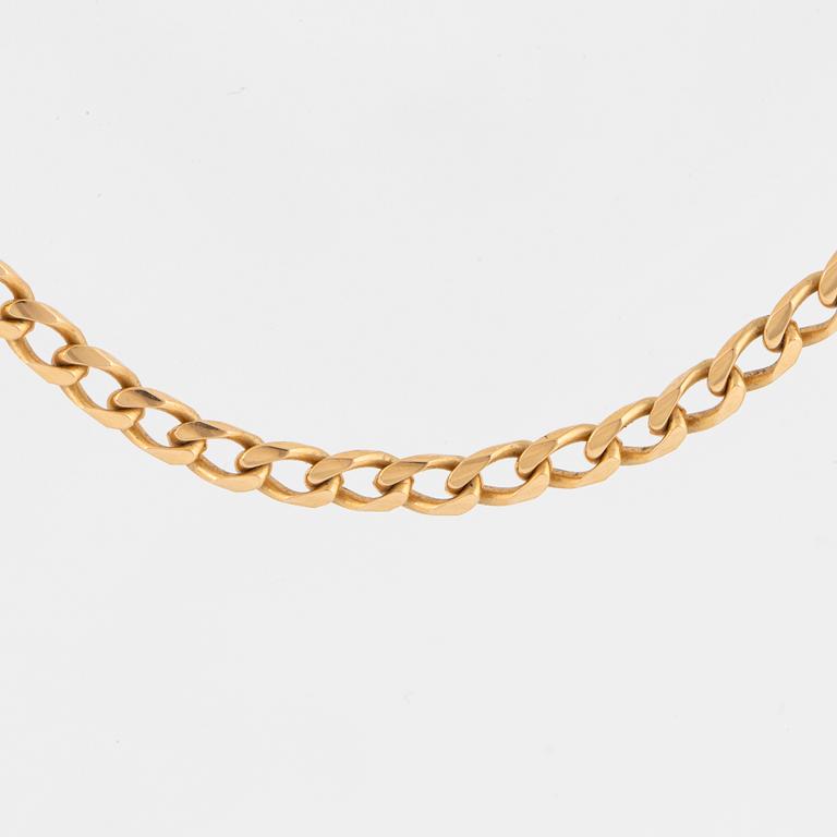 18K gold necklace. Balestra.