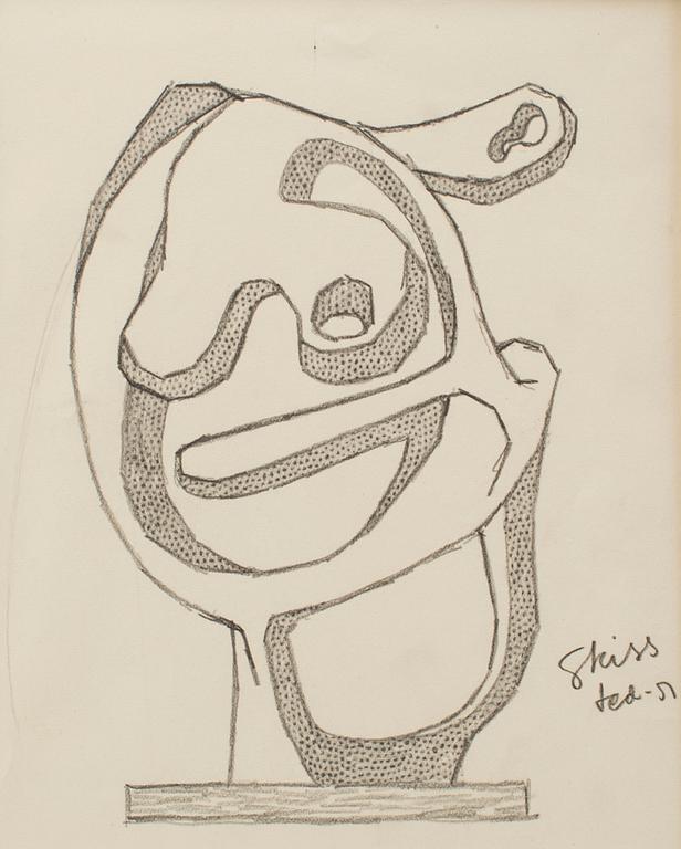 LARS ENGLUND, Pencil, signed and dated -51.