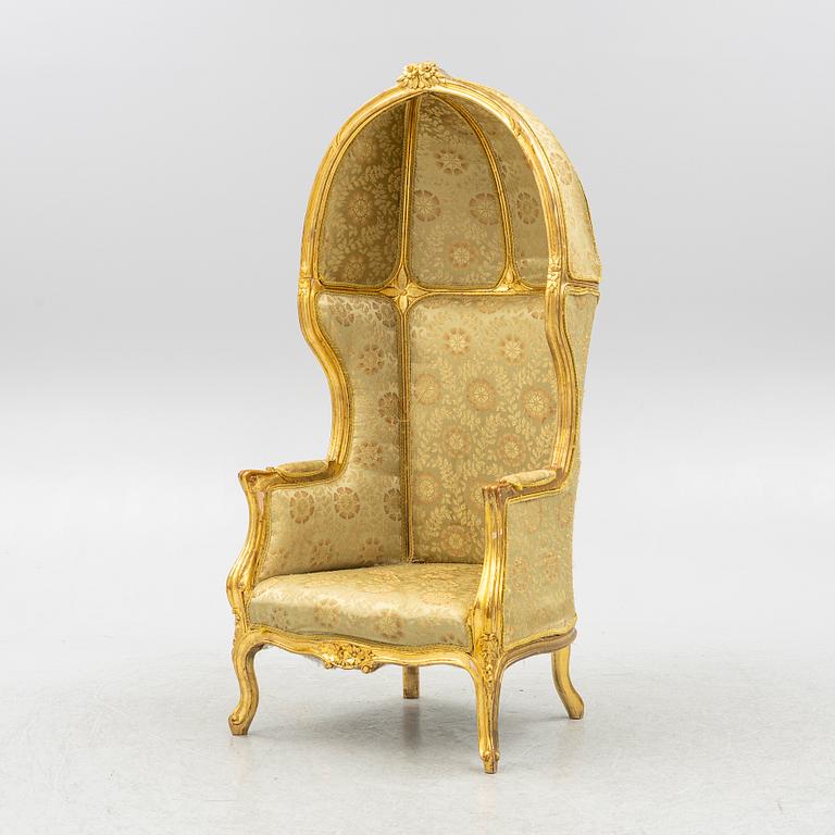 Throne chair, 20th century.