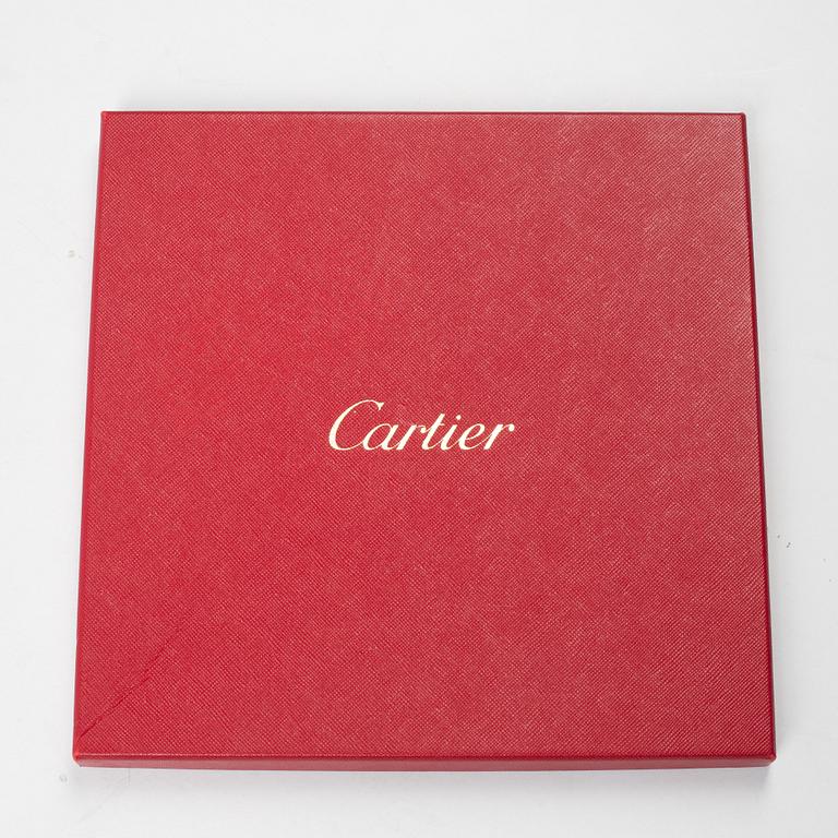 Cartier, a twill silk scarf.