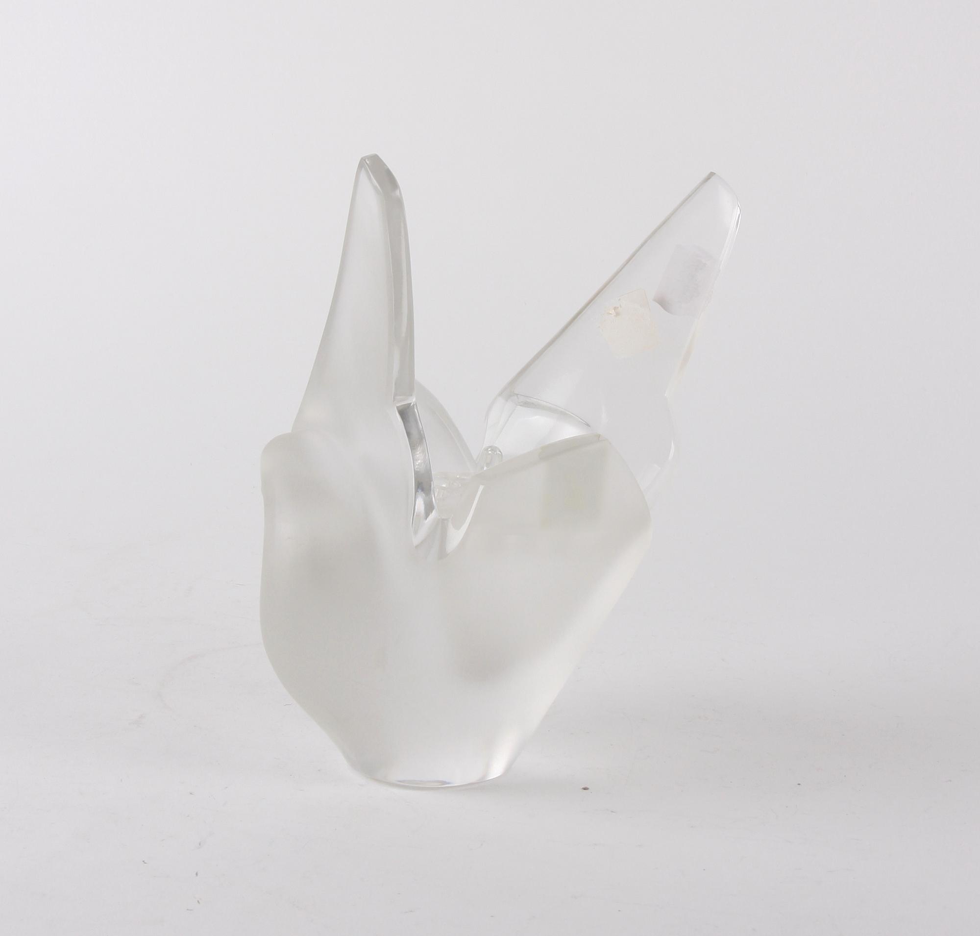 SKÅL/VAS, glas. Lalique, Paris.