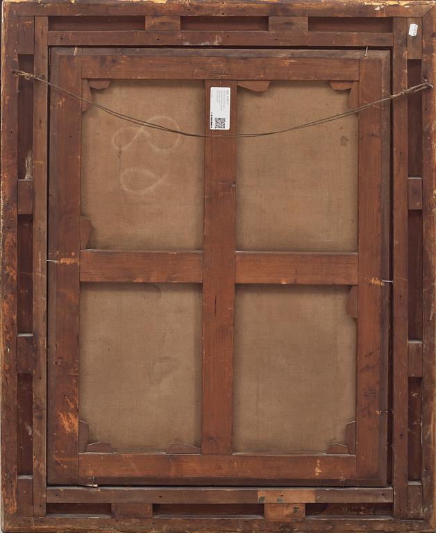 OKÄND KONSTNÄR, Holländsk skola, olja på uppfodrad duk, 1600/1700-tal.