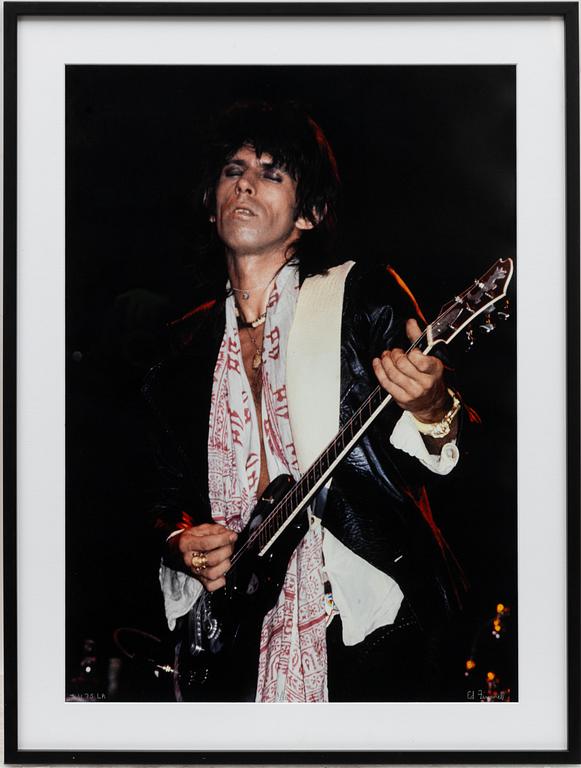 Edward Finnell, "Keith Richards", 1975.