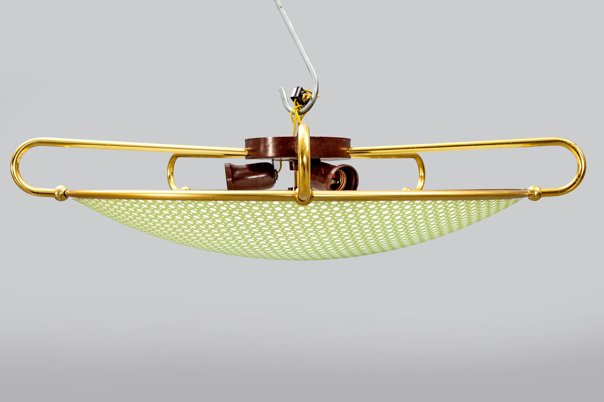 Erco Leuchten, ceiling, model 70, 1950s, Germany.