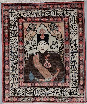 MATTA, semiantik, Sarouk, ca 70x57 cm.