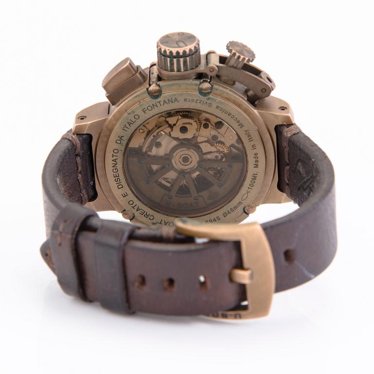 U-BOAT U-51 CHIMERA BRONZE LIMITED EDITION 164/300, 46 mm.