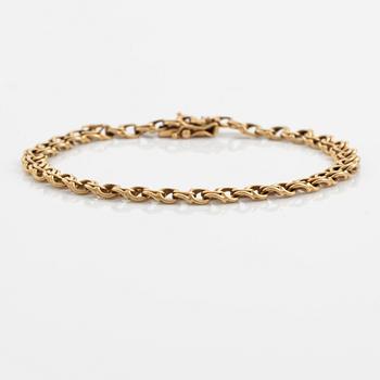 Armband 18K guld, bismarck.