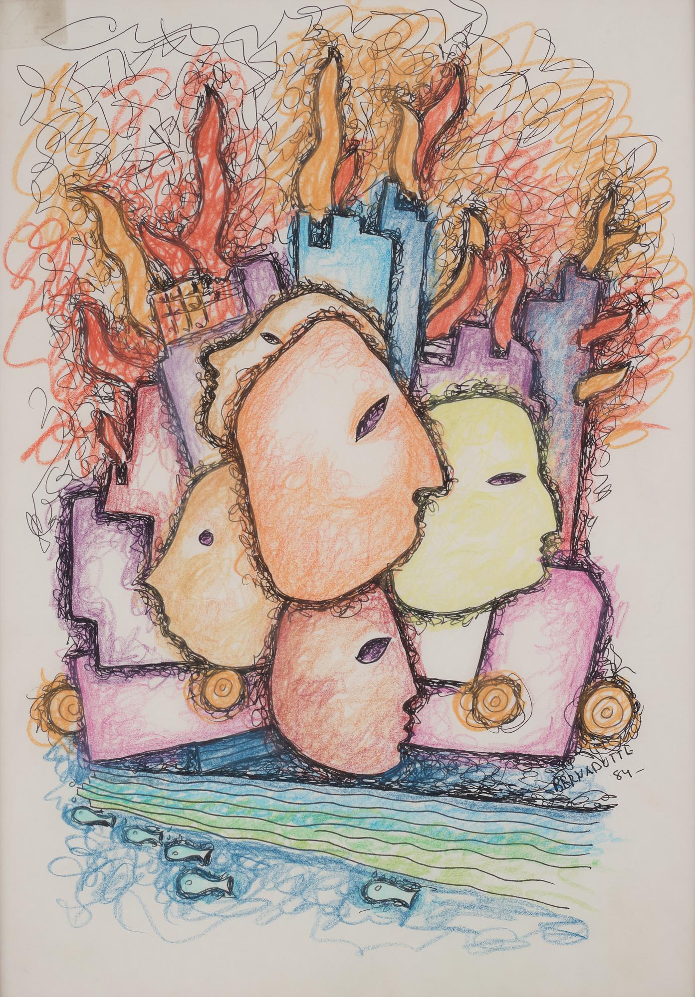 Sigvard Bernadotte, "Eldsvådan".