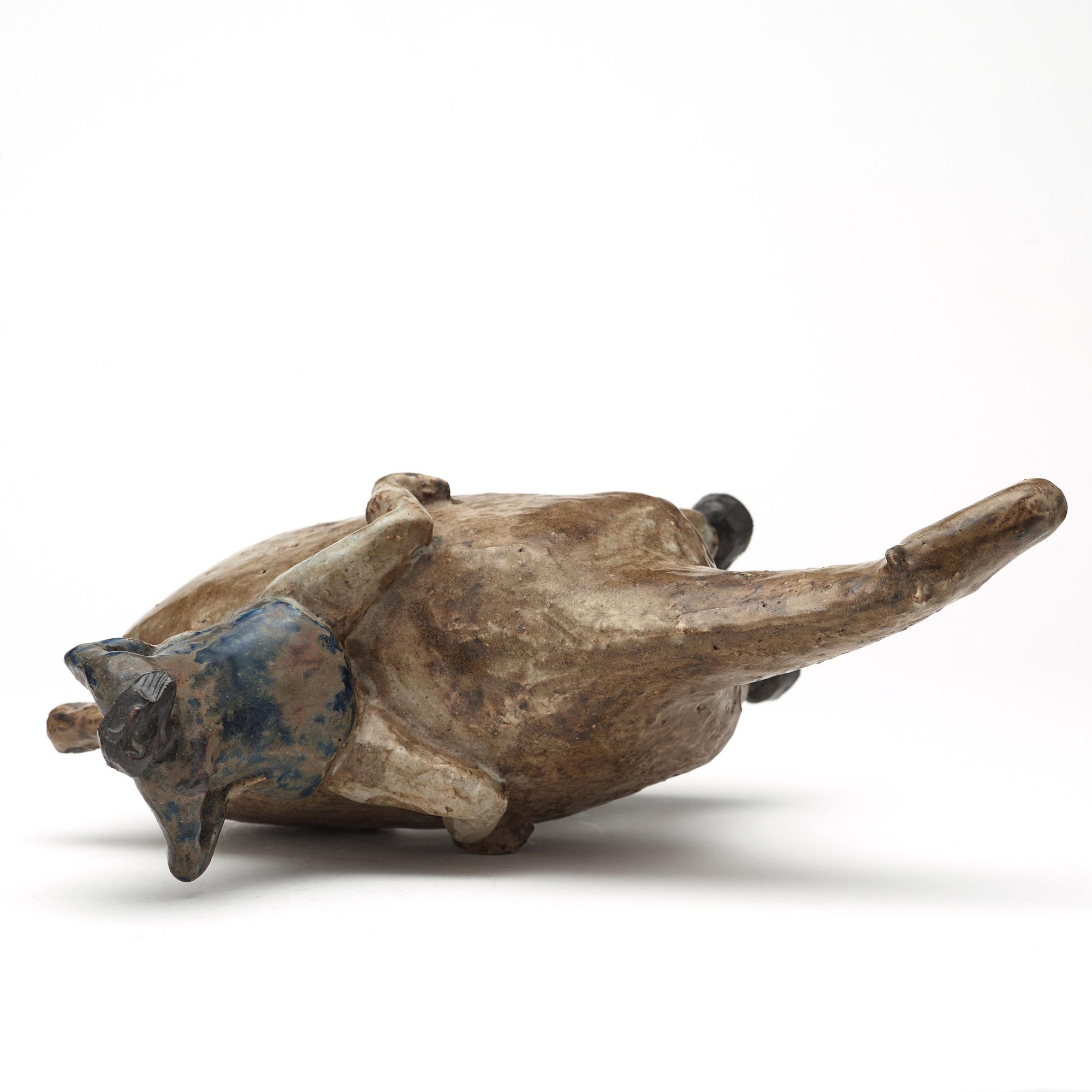 Åke Holm, skulptur, Höganäs 1950-tal.