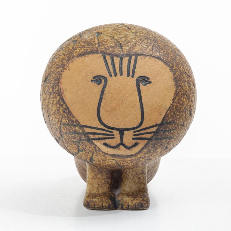 Lisa Larson, a figurine, 'Lejon Midi', Gustavsberg.