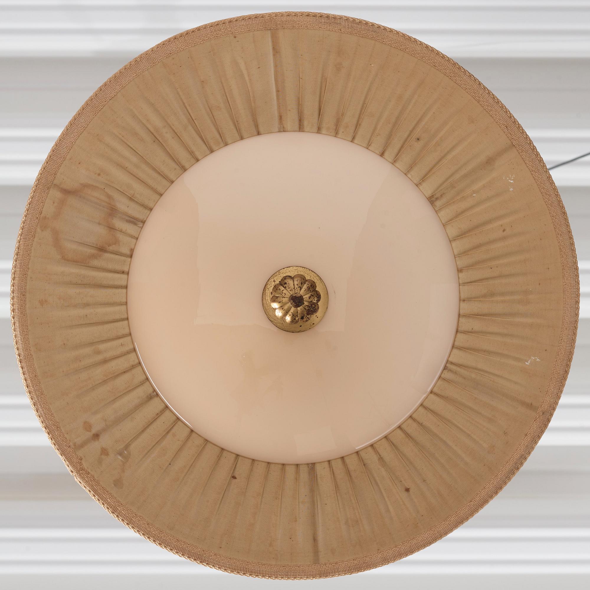 Harald Notini, a ceiling lamp, model '11396', Arvid Böhlmarks Lampfabrik, Sweden, 1940s.