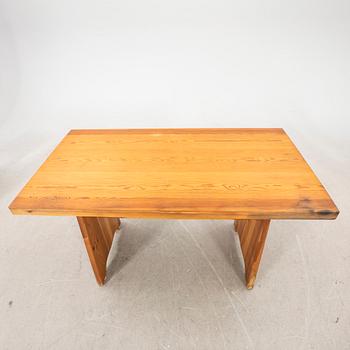 Göran Malmvall, table and chairs, 4 pcs, 1940s/50s.