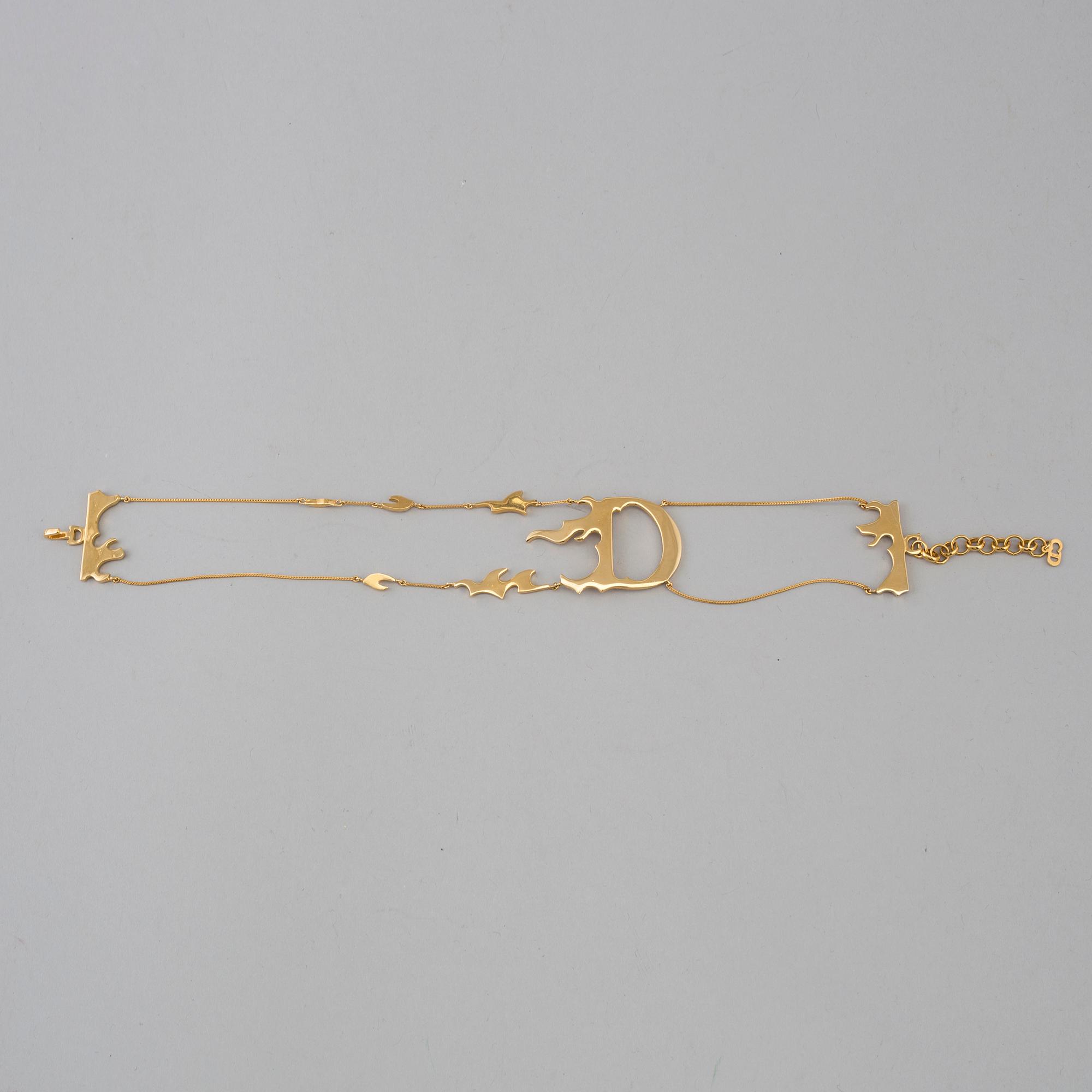 CHRISTIAN DIOR, necklace "Fire".