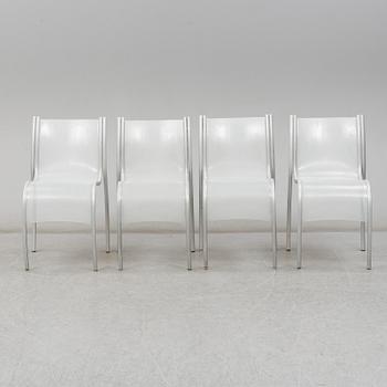 RON ARAD, stolar, 4 st,  "FPE (Fantastic, Plastic, Elastic)", Kartell, Italien, sent 1900-tal.