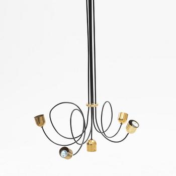 Hans Bergström, ceiling lamp "Kronan", Ateljé Lyktan, 1990s.