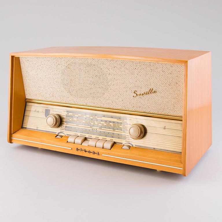 RADIO, Salora 'Sevilla 101', Suomi, 1960-luku.