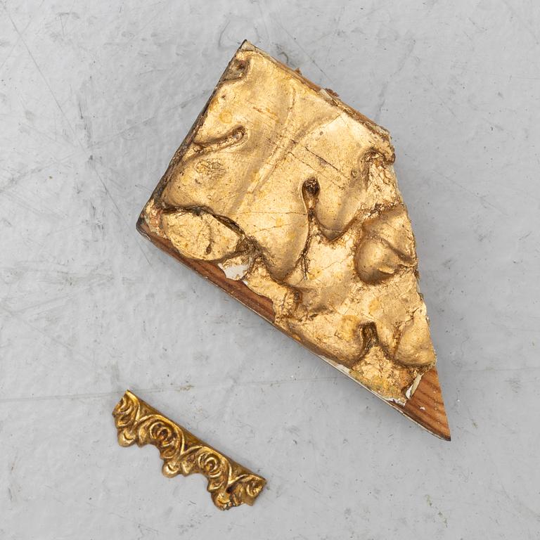 A Swedish Empire mirror.