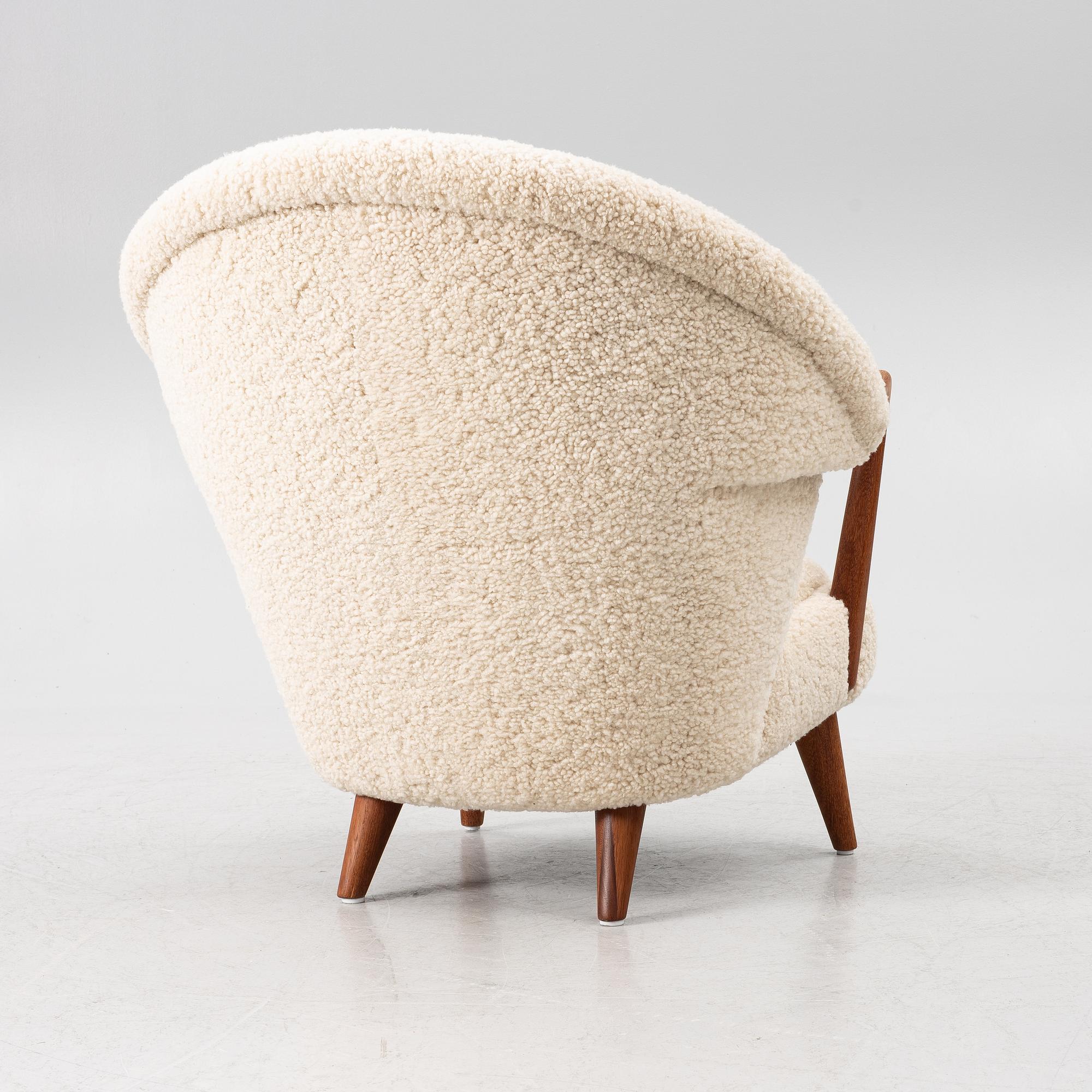 Fredrik Kayser, Fredrik A. Kayser, a model 2222 easy chair, for Rastad & Relling, manufactured by Hjelm & Årn.