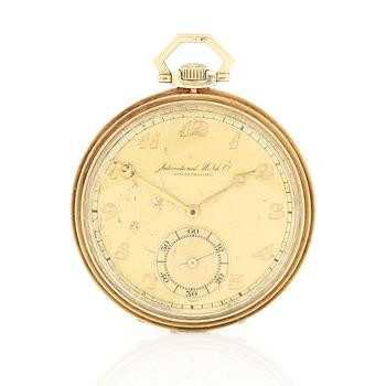 HERRFICKUR, guld 14K, International Watch Co, Schaffhausen. 1900-talets första hälft. Tot ca 66 gram.