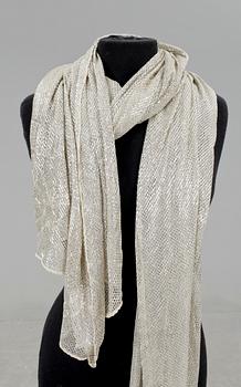 SJAL, silver, 1920/30-tal. Ca 220 x 116 cm.