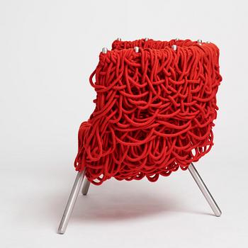 Fernando & Humberto Campana, a "Vermehla Chair", for Edra, Italy.