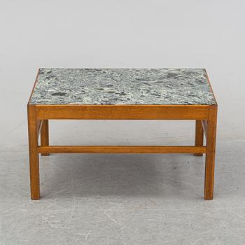 A marble top Swedish Modern coffee table, 1940's/50's.