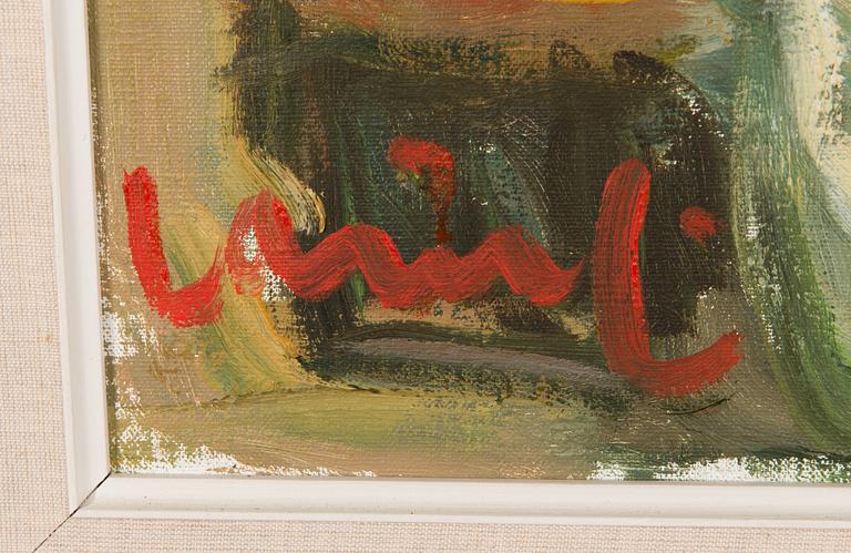 Olavi Laine, oil on canvas, signed.