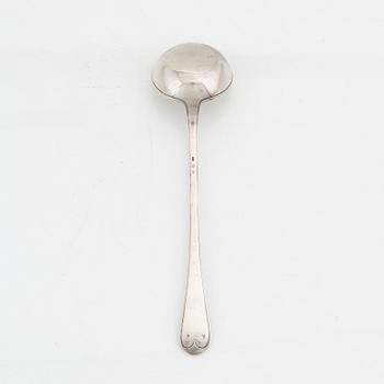Slev silver, oidentifierad mästare, Turin 1809, Italien.