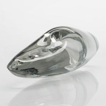 Timo Sarpaneva, an 'Orchid' glass sculpture, signed Timo Sarpaneva Iittala -56.