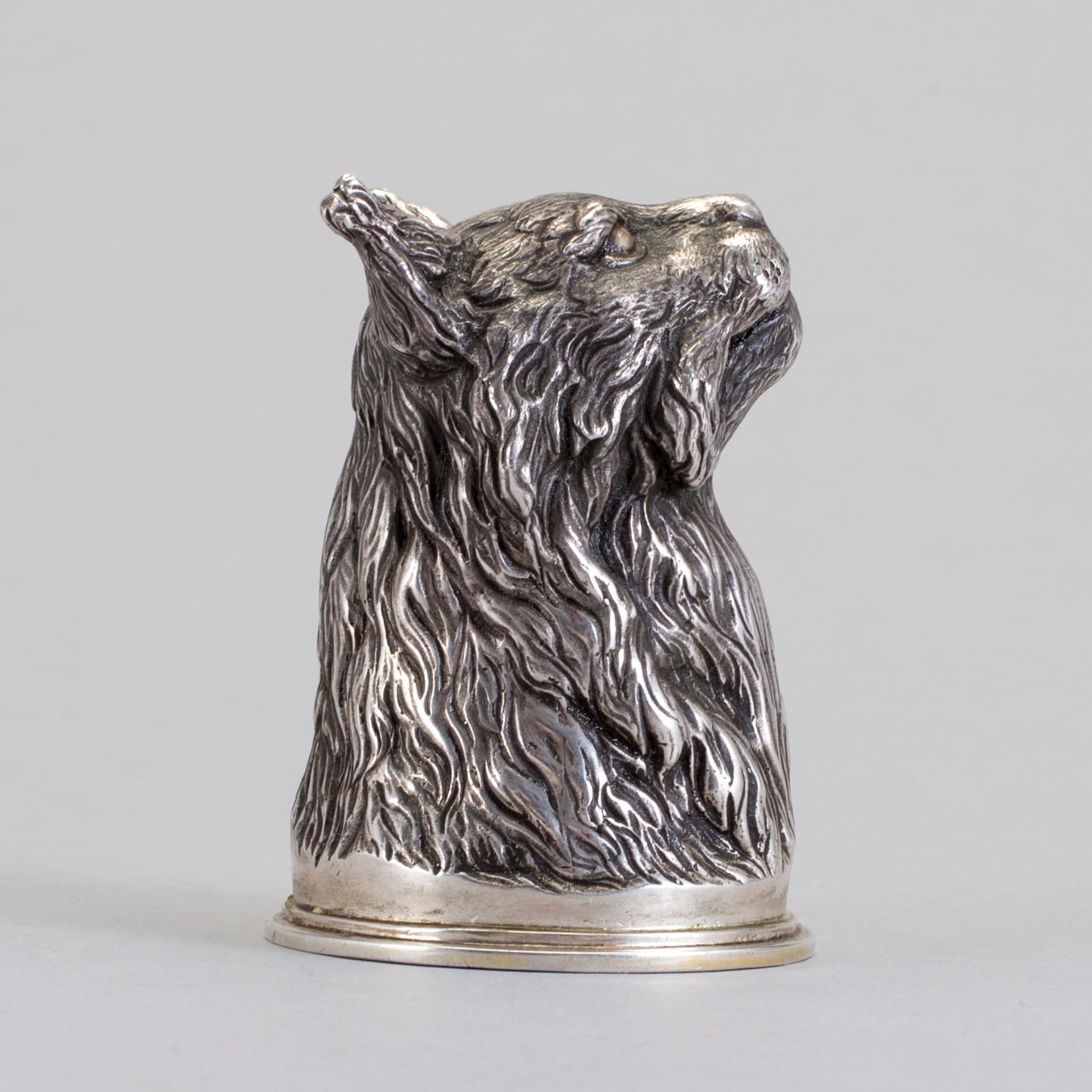 VODKAKOPP, silver, Moskva, 1908-26.