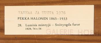 Pekka Halonen, Snow-laden pines.