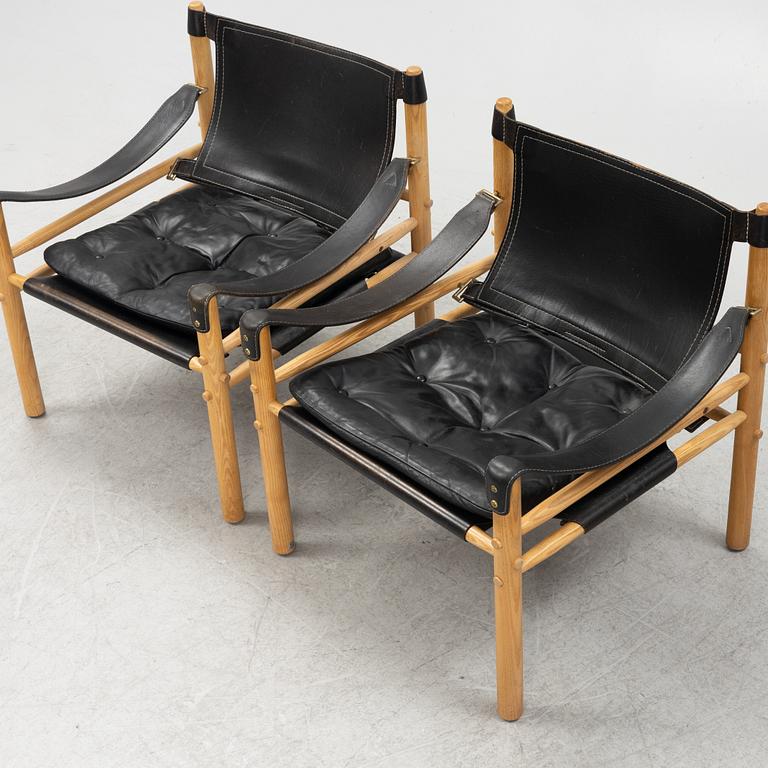 Arne Norell, fåtöljer, ett par, "Sirocco", Norell Möbel AB, 1960/70-tal.