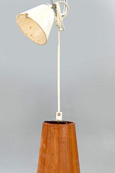 A Jörgen Wolff wooden ceiling lamp for Christian A. Wolff, Denmark 1950s.